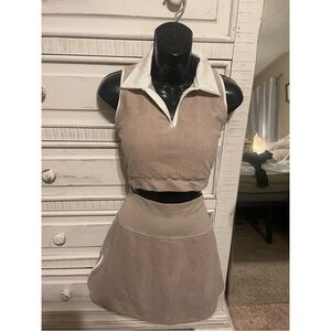 2-piece crop top and skirt - Offline Arie